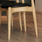 Faux Leather Kitchen Dining Chairs Upholstered Chairs with Wood Base Clearhalo 'Dining Chairs' 'Dining Tables & Seating' 'dining_chair' 'furn' 'furn_dining_chair' 'Furniture' 'Kitchen & Dining Furniture' 6986965