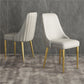 Glam Style Side Chair PU Leather Dining Chair for Living Room Clearhalo 'Dining Chairs' 'Dining Tables & Seating' 'dining_chair' 'furn' 'furn_dining_chair' 'Furniture' 'Kitchen & Dining Furniture' 6987098