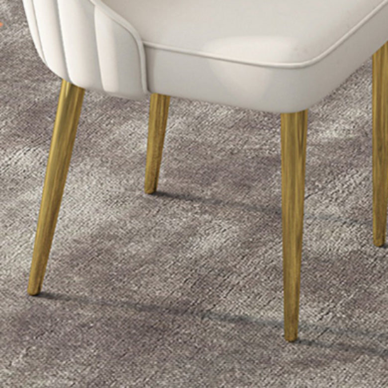 Glam Style Side Chair PU Leather Dining Chair for Living Room Clearhalo 'Dining Chairs' 'Dining Tables & Seating' 'dining_chair' 'furn' 'furn_dining_chair' 'Furniture' 'Kitchen & Dining Furniture' 6987115