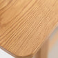 Rectangle Solid Wood Counter Height Table Modern Trestle Base in Brown and Natural Clearhalo 'Bar Furniture' 'Bar Tables' 'bar_tables' 'furn' 'furn_bar_tables' 'Furniture' 'Kitchen & Dining Furniture' 6987168