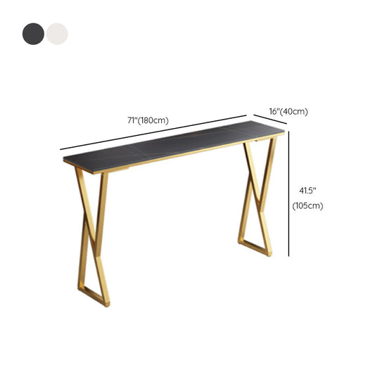 Glamstil Tisch Rechteck Stone Bar Esstisch für Zuhause