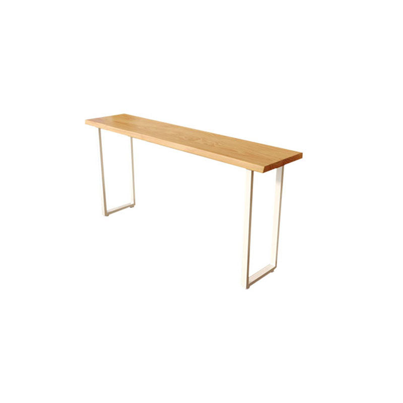 Industrial Rectangle Bar Table Set 1/4 Pcs Solid Wood Bar Table and Bar Stool Clearhalo 'Bar Furniture' 'furn' 'furn_home_bar_bar_sets' 'Furniture' 'Home Bars & Bar Sets' 'home_bar_bar_sets' 'Kitchen & Dining Furniture' 6987625
