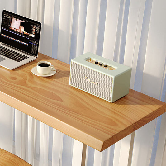 Industrial Rectangle Bar Table Set 1/4 Pcs Solid Wood Bar Table and Bar Stool