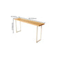 Industrial Rectangle Bar Table Set 1/4 Pcs Solid Wood Bar Table and Bar Stool Clearhalo 'Bar Furniture' 'furn' 'furn_home_bar_bar_sets' 'Furniture' 'Home Bars & Bar Sets' 'home_bar_bar_sets' 'Kitchen & Dining Furniture' 6987635