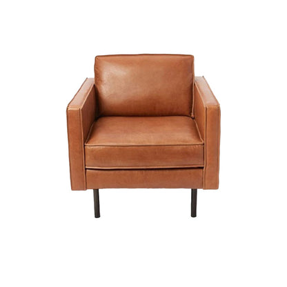 Faux Leder Tufted Rücken Cabrio Sofa Nordic Style Wohnzimmer Sitzgelegenheiten