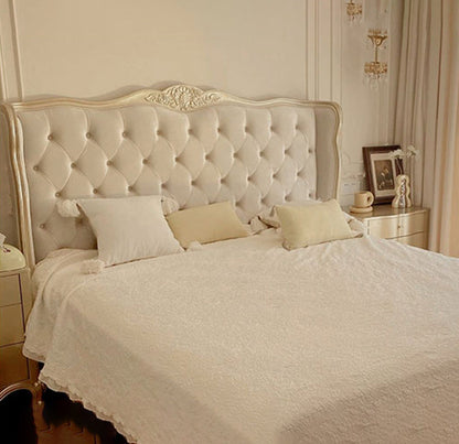 Letto moderno altezza regolabile testiera imbottita standard