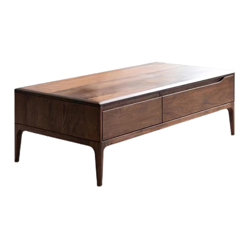 Rectangle Bunching Tables Solid Wood Coffee or End Table with Drawer Clearhalo 'Coffee & Accent Tables' 'Coffee Tables' 'coffee_tables' 'furn' 'furn_coffee_tables' 'Furniture' 'Living Room Furniture' 6993361