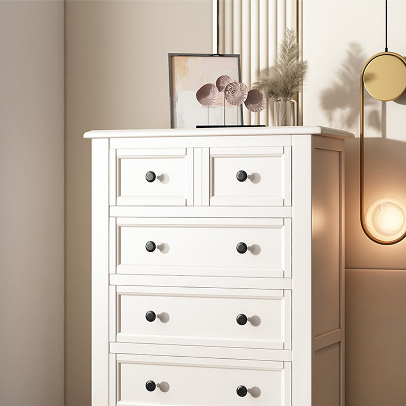 Knobs Standard Accent Chest Cherry Storage Cabinet with 5/6/7 Drawers Clearhalo 'Cabinets & Chests' 'cabinets_chests' 'furn' 'furn_cabinets_chests' 'Furniture' 'Living Room Furniture' 6993416