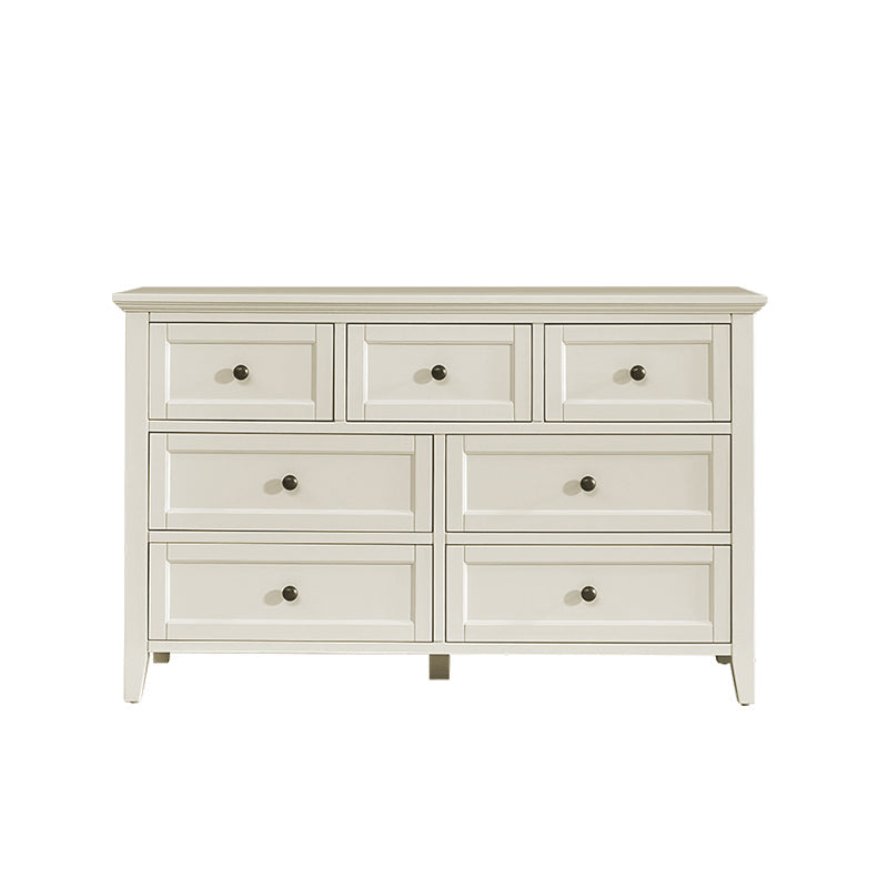 Knobs Standard Accent Chest Cherry Storage Cabinet with 5/6/7 Drawers 7 Clearhalo 'Cabinets & Chests' 'cabinets_chests' 'furn' 'furn_cabinets_chests' 'Furniture' 'Living Room Furniture' 6993418