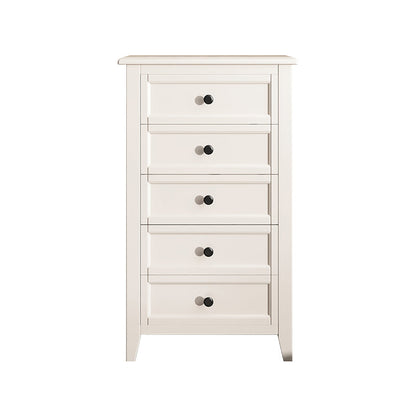 Knobs Standard Accent Chest Cherry Storage Cabinet with 5/6/7 Drawers 5 Clearhalo 'Cabinets & Chests' 'cabinets_chests' 'furn' 'furn_cabinets_chests' 'Furniture' 'Living Room Furniture' 6993419