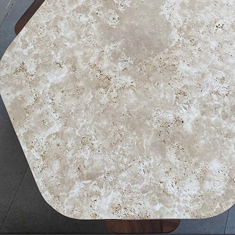 3 Legs Bunching Tables Modern Geometric Stone Coffee or End Table Clearhalo 'Coffee & Accent Tables' 'Coffee Tables' 'coffee_tables' 'furn' 'furn_coffee_tables' 'Furniture' 'Living Room Furniture' 6993503