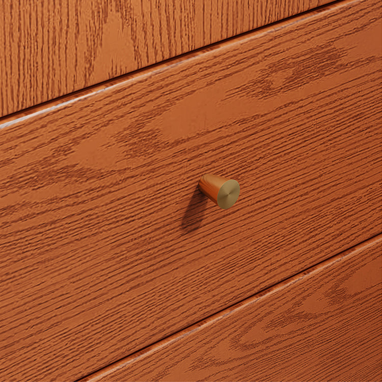 Modern Two Drawer Accent Cabinet Rectangular Wooden and Glass 1-Door Cabinet Clearhalo 'Cabinets & Chests' 'cabinets_chests' 'furn' 'furn_cabinets_chests' 'Furniture' 'Living Room Furniture' 6993569