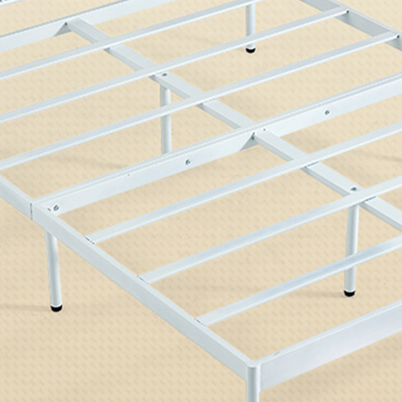 Lit standard Glam Standard Metal Open-Frame avec des jambes en or personnalisées