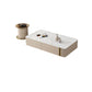 Slate Rectangular Coffee Table White Coffee Table Set with Drawer Clearhalo 'Coffee & Accent Tables' 'Coffee Tables' 'coffee_tables' 'furn' 'furn_coffee_tables' 'Furniture' 'Living Room Furniture' 6993728