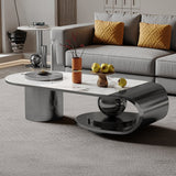 Tavolino da cocktail glam in acciaio inossidabile tavolino