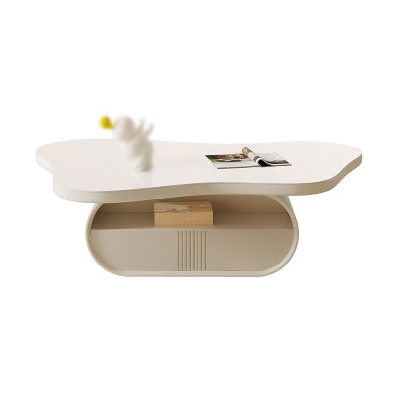 Tavolo da caffè astratto top top o tavolo da caffè astratto con cassetti