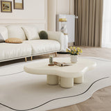 Tavolino da 11 "H -tavol contemporaneo a 4 gambe tavolino da caffè