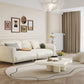11"H Contemporary Coffee Table 4 Legs Single Coffee Cocktail Table Clearhalo 'Coffee & Accent Tables' 'Coffee Tables' 'coffee_tables' 'furn' 'furn_coffee_tables' 'Furniture' 'Living Room Furniture' 6993958