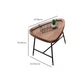 Contemporary Coffee Table Wooden Brown Coffee Cocktail Table Clearhalo 'Coffee & Accent Tables' 'Coffee Tables' 'coffee_tables' 'furn' 'furn_coffee_tables' 'Furniture' 'Living Room Furniture' 6994011