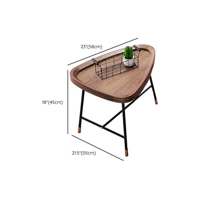 Contemporary Coffee Table Wooden Brown Coffee Cocktail Table Clearhalo 'Coffee & Accent Tables' 'Coffee Tables' 'coffee_tables' 'furn' 'furn_coffee_tables' 'Furniture' 'Living Room Furniture' 6994011