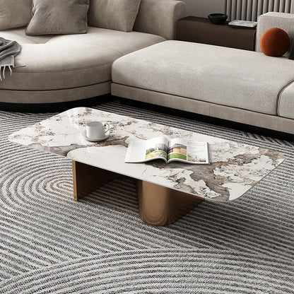 Tavolino astratto tavolino in ardesia tavolo da cocktail, spazzolato