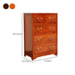 Mid Century Modern Square Accent Cabinet Antique Finish Cabinet With Doors Clearhalo 'Cabinets & Chests' 'cabinets_chests' 'furn' 'furn_cabinets_chests' 'Furniture' 'Living Room Furniture' 6994140