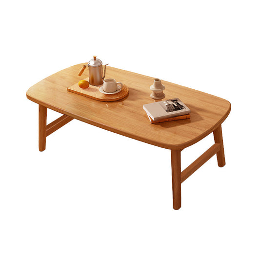 Tavoli da raggruppamento rettangolare caffè in legno massiccio o tavolo finale con scaffale