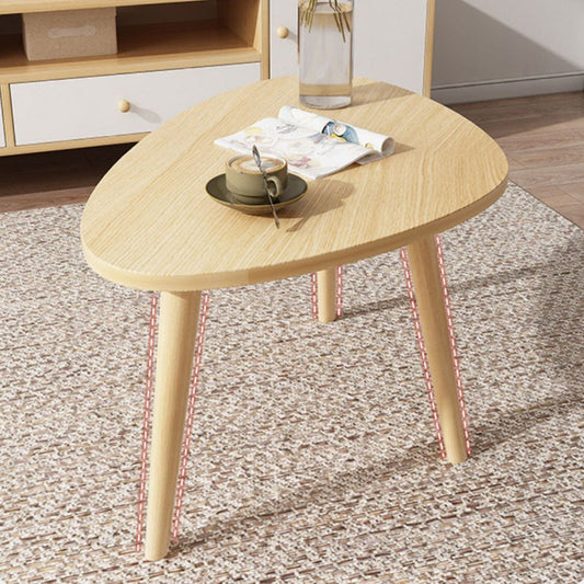 3 Legs Wood Coffee Table Modern Free-Form Nesting Coffee Table Set Clearhalo 'Coffee & Accent Tables' 'Coffee Tables' 'coffee_tables' 'furn' 'furn_coffee_tables' 'Furniture' 'Living Room Furniture' 6994338