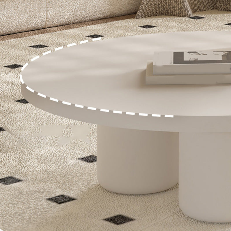 Contemporary Coffee Table Wooden Round Coffee Cocktail Table Clearhalo 'Coffee & Accent Tables' 'Coffee Tables' 'coffee_tables' 'furn' 'furn_coffee_tables' 'Furniture' 'Living Room Furniture' 6994367