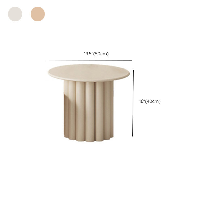 Contemporary Coffee Table Wooden Round Coffee Cocktail Table Clearhalo 'Coffee & Accent Tables' 'Coffee Tables' 'coffee_tables' 'furn' 'furn_coffee_tables' 'Furniture' 'Living Room Furniture' 6994368