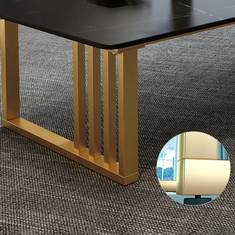 Frame Rectangle Bunching Tables Glam Slate Coffee or End Table Clearhalo 'Coffee & Accent Tables' 'Coffee Tables' 'coffee_tables' 'furn' 'furn_coffee_tables' 'Furniture' 'Living Room Furniture' 6994419