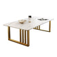 Frame Rectangle Bunching Tables Glam Slate Coffee or End Table Clearhalo 'Coffee & Accent Tables' 'Coffee Tables' 'coffee_tables' 'furn' 'furn_coffee_tables' 'Furniture' 'Living Room Furniture' 6994421