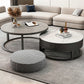 Frame Coffee Table Set Slate Cocktail Table with Storage Drawers Clearhalo 'Coffee & Accent Tables' 'Coffee Tables' 'coffee_tables' 'furn' 'furn_coffee_tables' 'Furniture' 'Living Room Furniture' 6994499