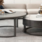 Frame Coffee Table Set Slate Cocktail Table with Storage Drawers Clearhalo 'Coffee & Accent Tables' 'Coffee Tables' 'coffee_tables' 'furn' 'furn_coffee_tables' 'Furniture' 'Living Room Furniture' 6994507
