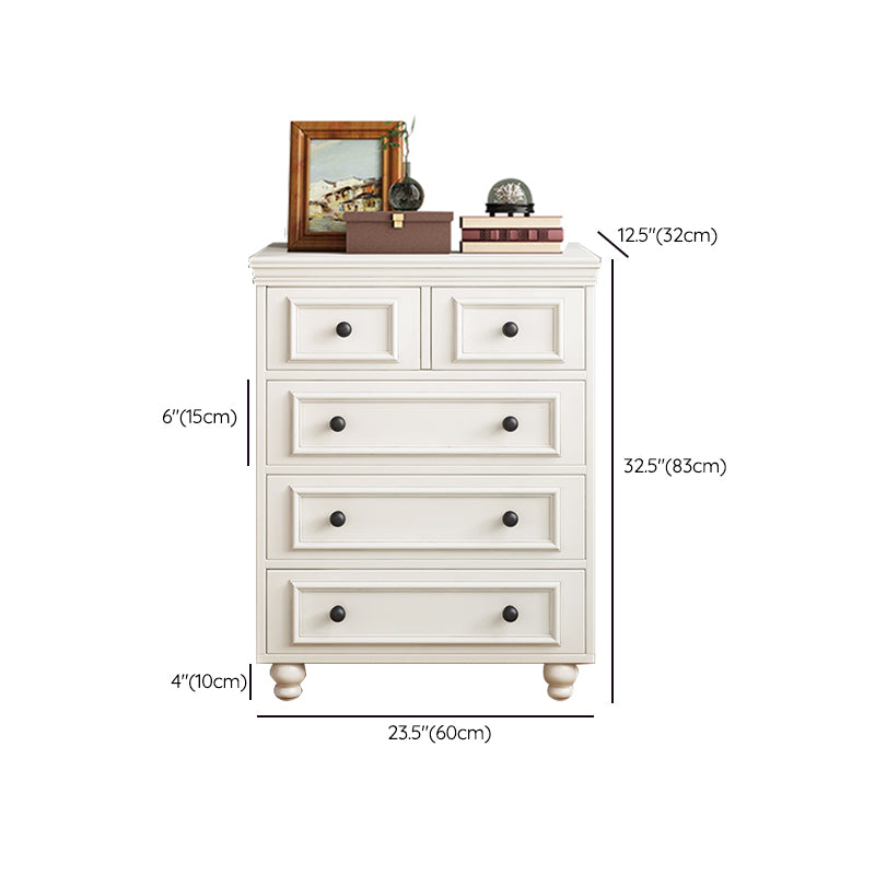 Contemporary Rectangle Chest/Cabinet with Drawers in Rubberwood Clearhalo 'Cabinets & Chests' 'cabinets_chests' 'furn' 'furn_cabinets_chests' 'Furniture' 'Living Room Furniture' 6994566