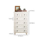 Contemporary Rectangle Chest/Cabinet with Drawers in Rubberwood Clearhalo 'Cabinets & Chests' 'cabinets_chests' 'furn' 'furn_cabinets_chests' 'Furniture' 'Living Room Furniture' 6994567