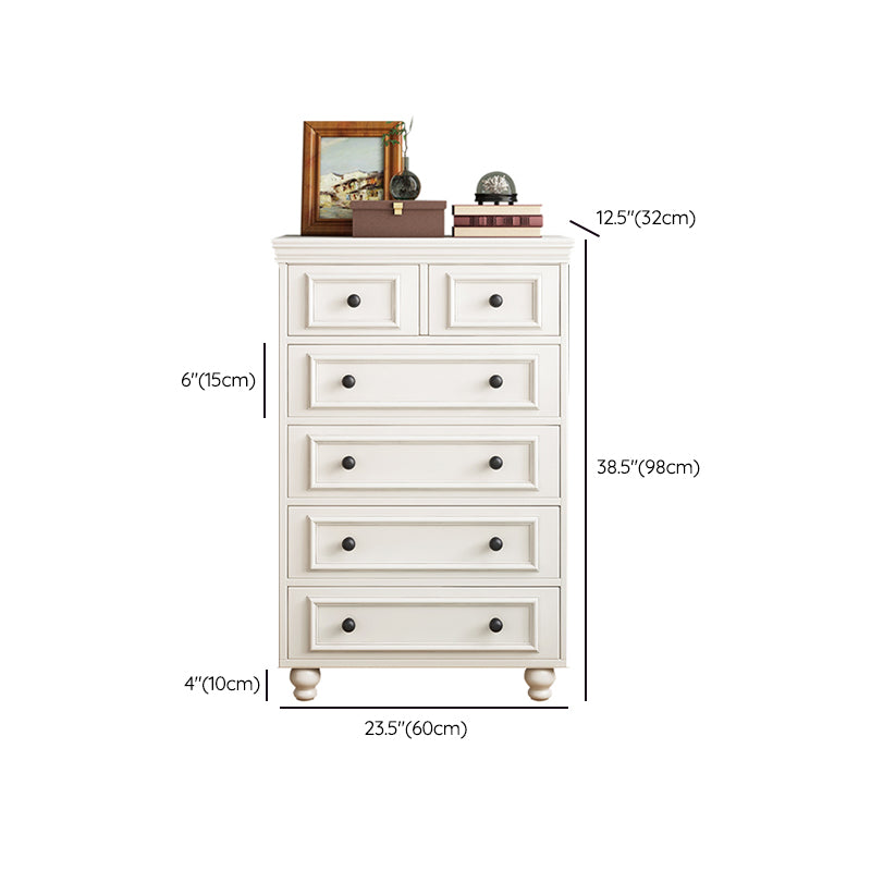 Contemporary Rectangle Chest/Cabinet with Drawers in Rubberwood Clearhalo 'Cabinets & Chests' 'cabinets_chests' 'furn' 'furn_cabinets_chests' 'Furniture' 'Living Room Furniture' 6994567