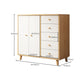 Modern Rectangle Storage Cabinet with Drawer Wooden Accent Cabinet