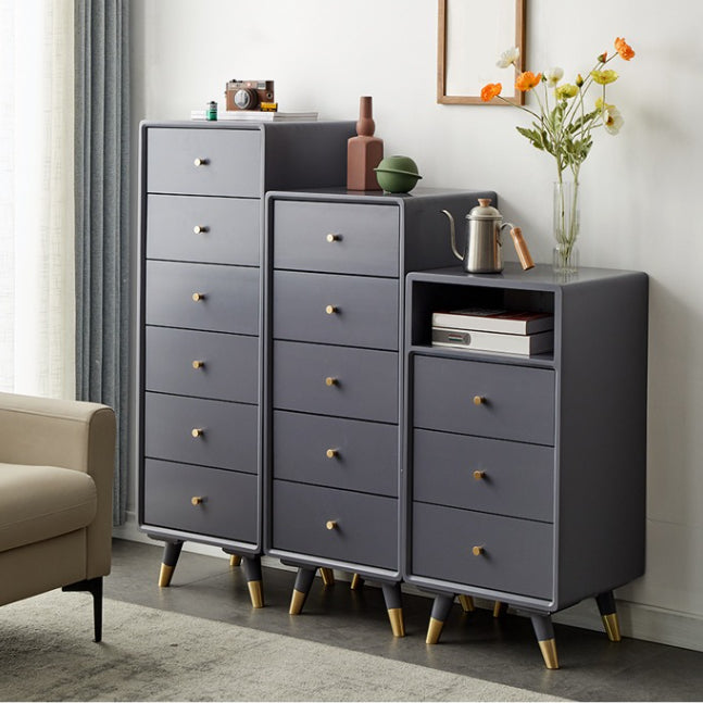 Solid Wood Accent Chest Mid Century Modern 15.7" D Cabinet with Drawers Clearhalo 'Cabinets & Chests' 'cabinets_chests' 'furn' 'furn_cabinets_chests' 'Furniture' 'Living Room Furniture' 6994631