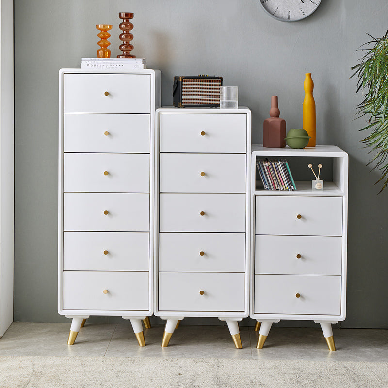 Solid Wood Accent Chest Mid Century Modern 15.7" D Cabinet with Drawers Clearhalo 'Cabinets & Chests' 'cabinets_chests' 'furn' 'furn_cabinets_chests' 'Furniture' 'Living Room Furniture' 6994648