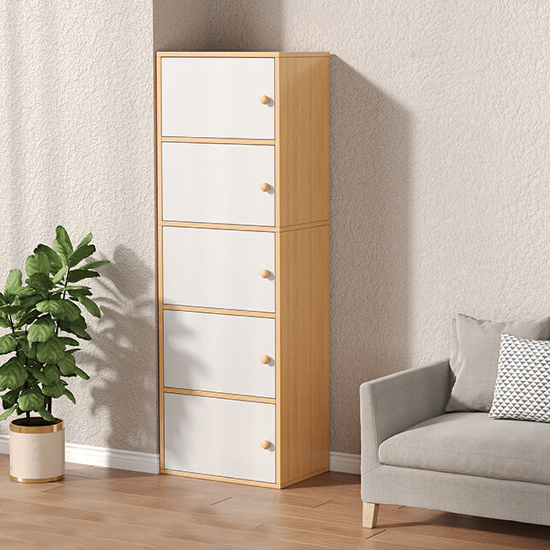 Contemporary Wooden Accent Cabinet Rectangle Storage Cabinet with Door Clearhalo 'Cabinets & Chests' 'cabinets_chests' 'furn' 'furn_cabinets_chests' 'Furniture' 'Living Room Furniture' 6994791