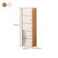 Contemporary Wooden Accent Cabinet Rectangle Storage Cabinet with Door