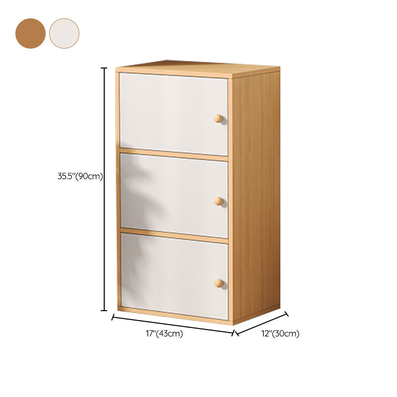 Contemporary Wooden Accent Cabinet Rectangle Storage Cabinet with Door Clearhalo 'Cabinets & Chests' 'cabinets_chests' 'furn' 'furn_cabinets_chests' 'Furniture' 'Living Room Furniture' 6994820