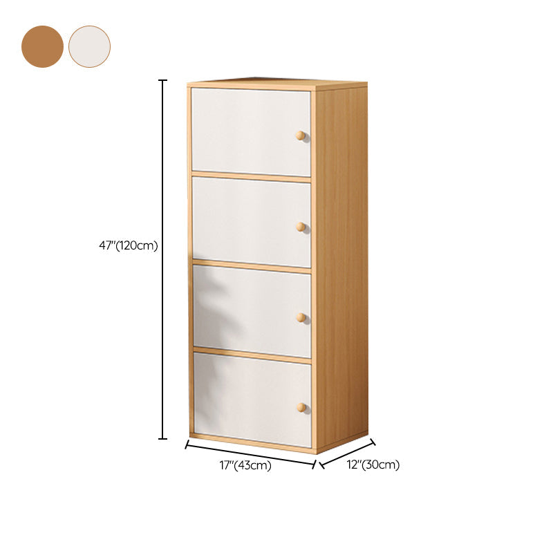 Contemporary Wooden Accent Cabinet Rectangle Storage Cabinet with Door Clearhalo 'Cabinets & Chests' 'cabinets_chests' 'furn' 'furn_cabinets_chests' 'Furniture' 'Living Room Furniture' 6994821