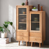 Armadio per accento in vetro in vetro MODERNO MODERNO MODERSO MOTORE CON I DRUCI