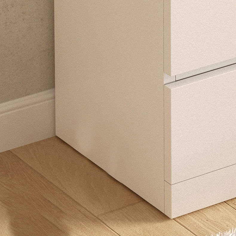 Modern White/Natural Chest with Wooden Drawers Rectangle Chest Clearhalo 'Cabinets & Chests' 'cabinets_chests' 'furn' 'furn_cabinets_chests' 'Furniture' 'Living Room Furniture' 6994883