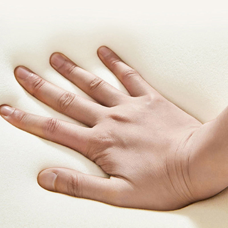 Lit plate-forme rembourré en cuir authentique contemporain Cadre de lit blanc