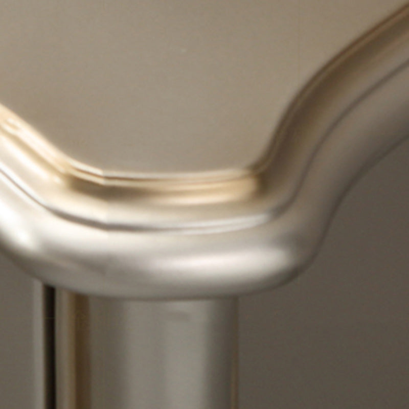 Victorian Upholstered Bed Frame with Nailhead Mattress Included Solid Wood Standard Bed Clearhalo 'Bedroom Furniture' 'Beds' 'furn' 'furn_beds' 'Furniture' 6995037