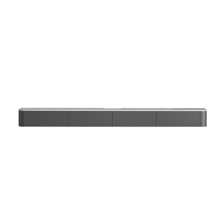 Stone TV Media Console Contemporary Media Console with Drawers 94"L x 12"W x 8"H Clearhalo 'furn' 'furn_tv_stands_entertainment_centers' 'Furniture' 'Living Room Furniture' 'TV Stands & Entertainment Centers' 'TV Stands & Media Storage Furniture' 'tv_stands_entertainment_centers' 6995216