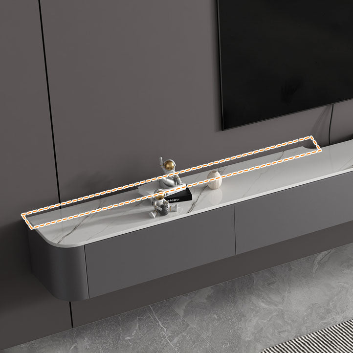 Stone TV Media Console Contemporary Media Console with Drawers Clearhalo 'furn' 'furn_tv_stands_entertainment_centers' 'Furniture' 'Living Room Furniture' 'TV Stands & Entertainment Centers' 'TV Stands & Media Storage Furniture' 'tv_stands_entertainment_centers' 6995222